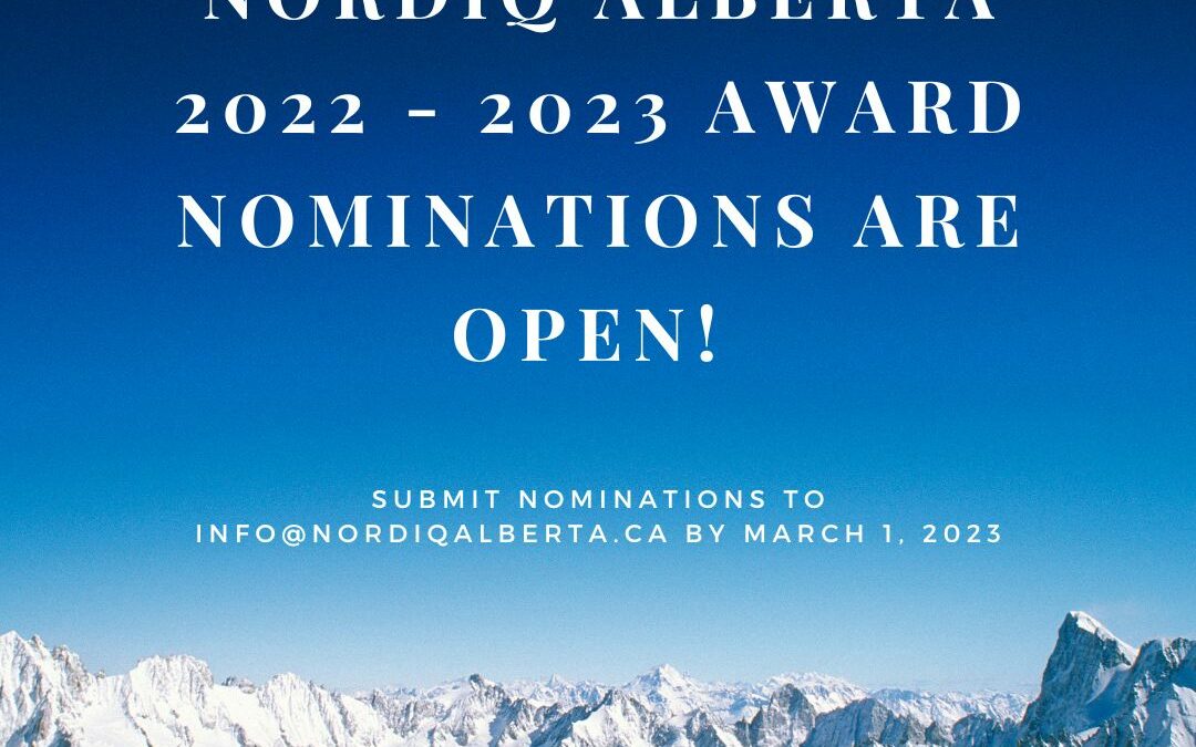 Nordiq Alberta 2022-2023 Awards Nominations are OPEN!