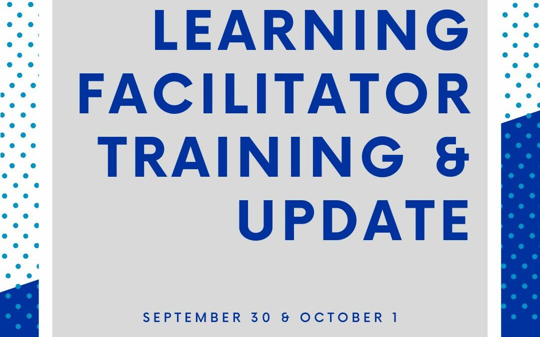 Learning Facilitator Training & Update