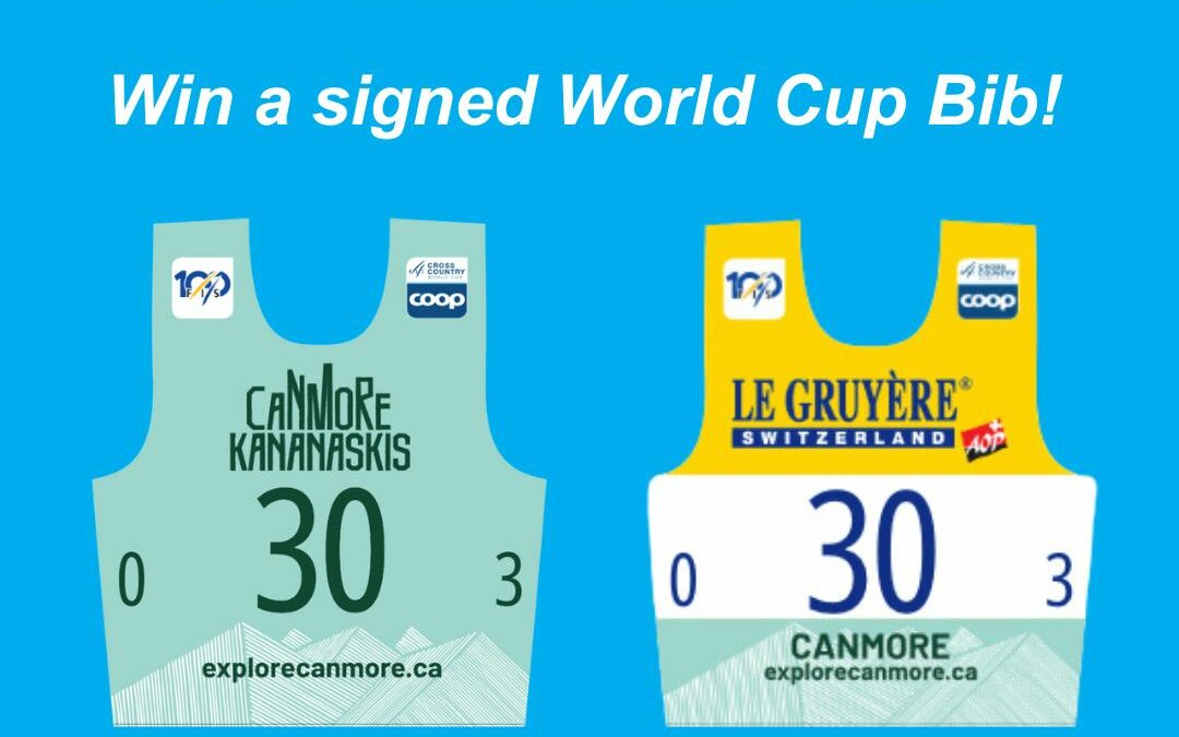 2024 Canmore World Cup Signed Bib Raffle!